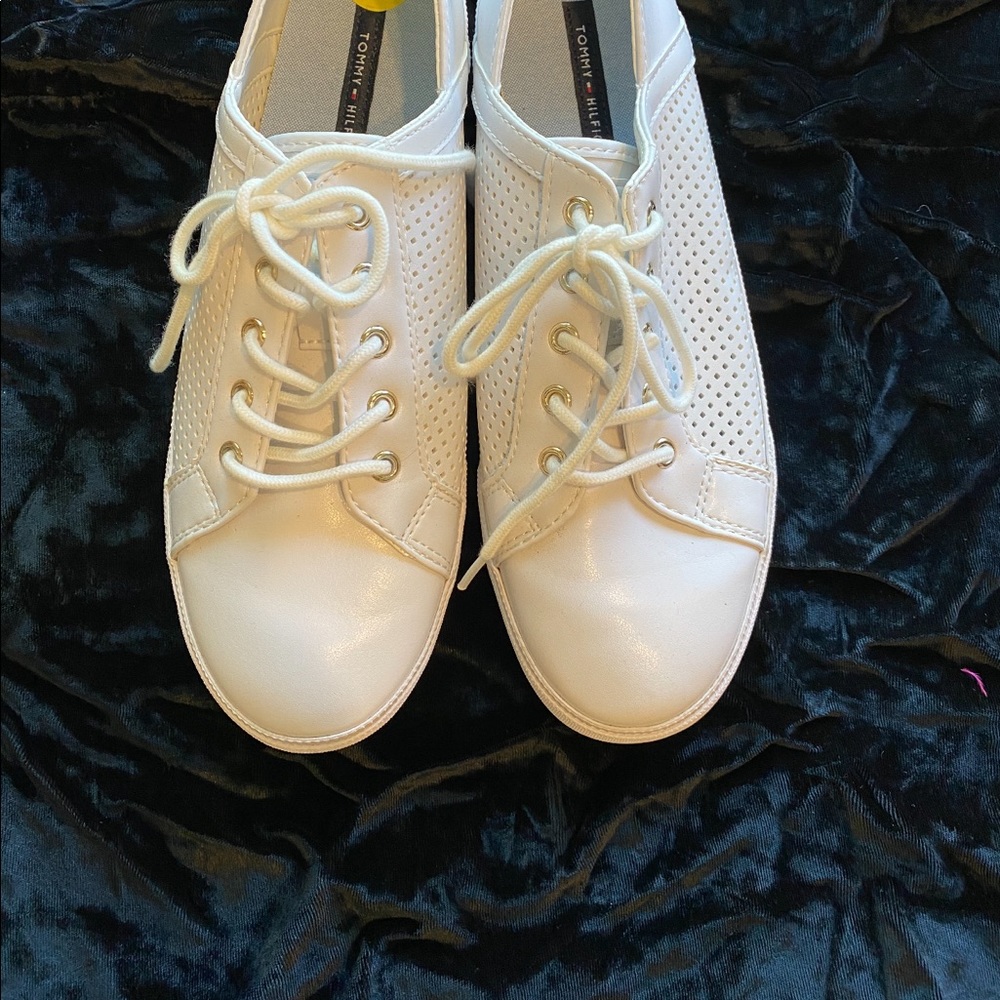 White Tommy Hilfiger Shoes